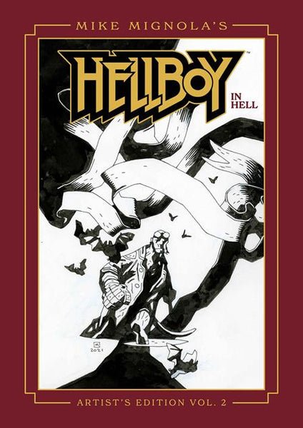 Mike Mignolas Hellboy In Hell Artists Edition HC Book 02 Direct