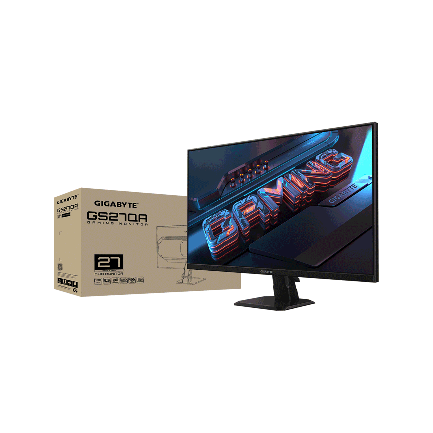 GIGABYTE GS27QA | GIGABYTE GS27QA | GIGABYTE(ギガバイト) 27インチ