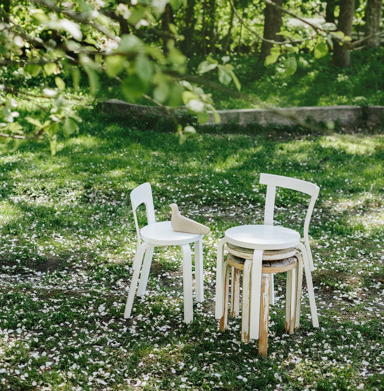 Children's Stool N65 | Artek | by Alvar Aalto, 1935 - Originals