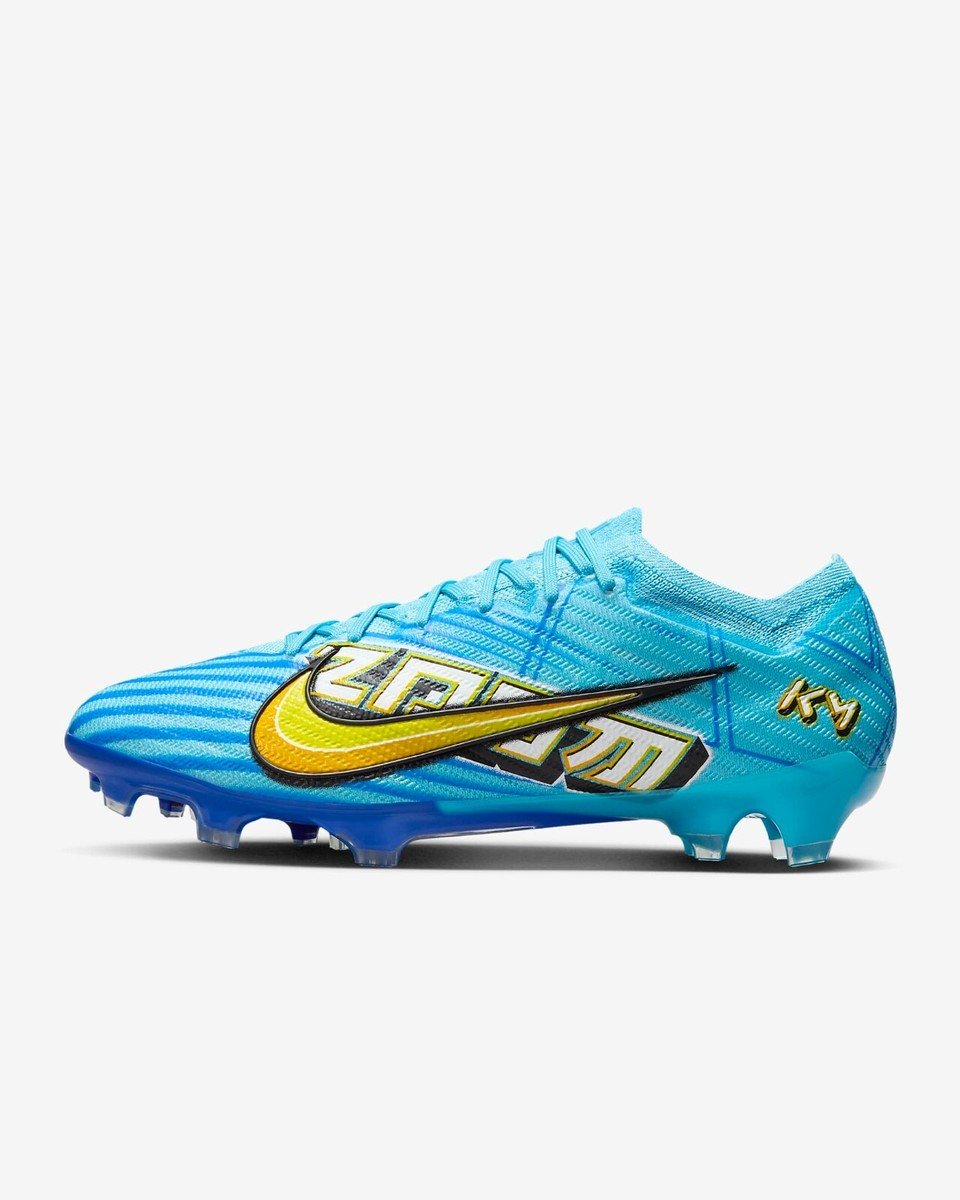 Nike Zoom Mercurial Vapor 15 Elite KM FG Soccer Shoes - Baltic