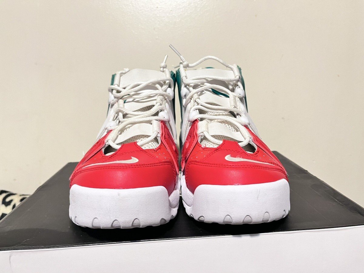 2018 Mens Nike Air More Uptempo 96 Italy Red Green White Size 10
