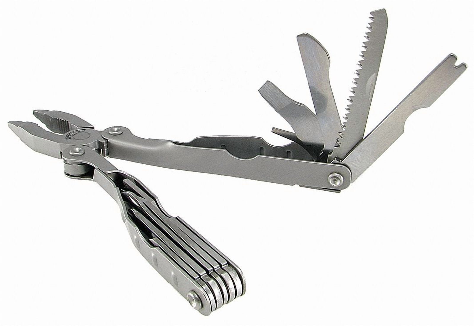Schrade Tough Tool 21 Function Multi-Tool, Black Stainless Steel