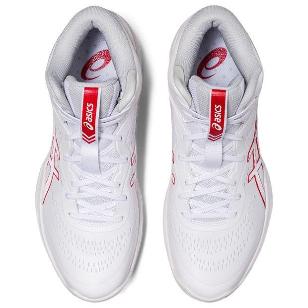 ASICS（アシックス） ゲルフープ V15 ホワイト×クラシックレッド