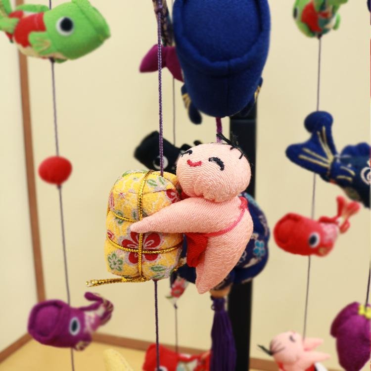 つるし飾り 小型 [LY-M] 台座90cm プレゼント つるし雛 雛飾り