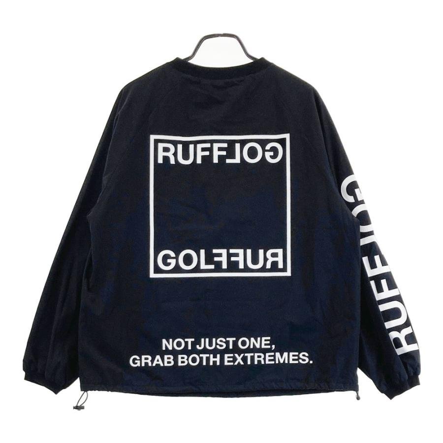 RUFFLOG ラフロッグ 裏メッシュ ナイロンブルゾン ジャケット ブラック