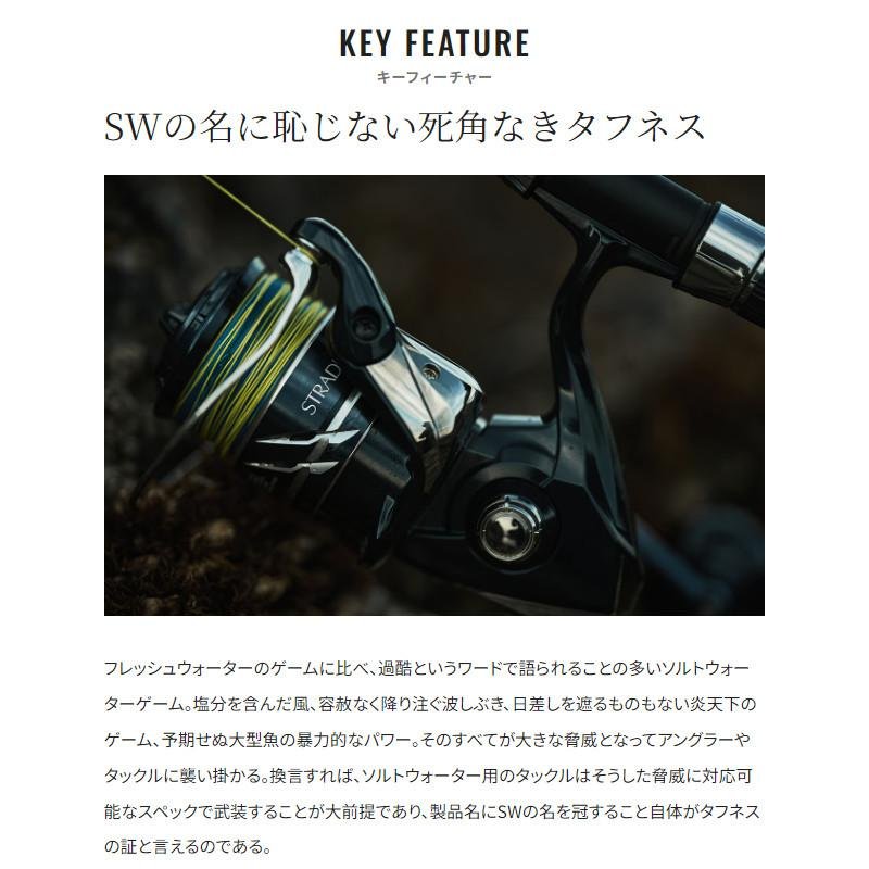 シマノ（SHIMANO） スピニングリール ストラディック SW 4000XG 24年