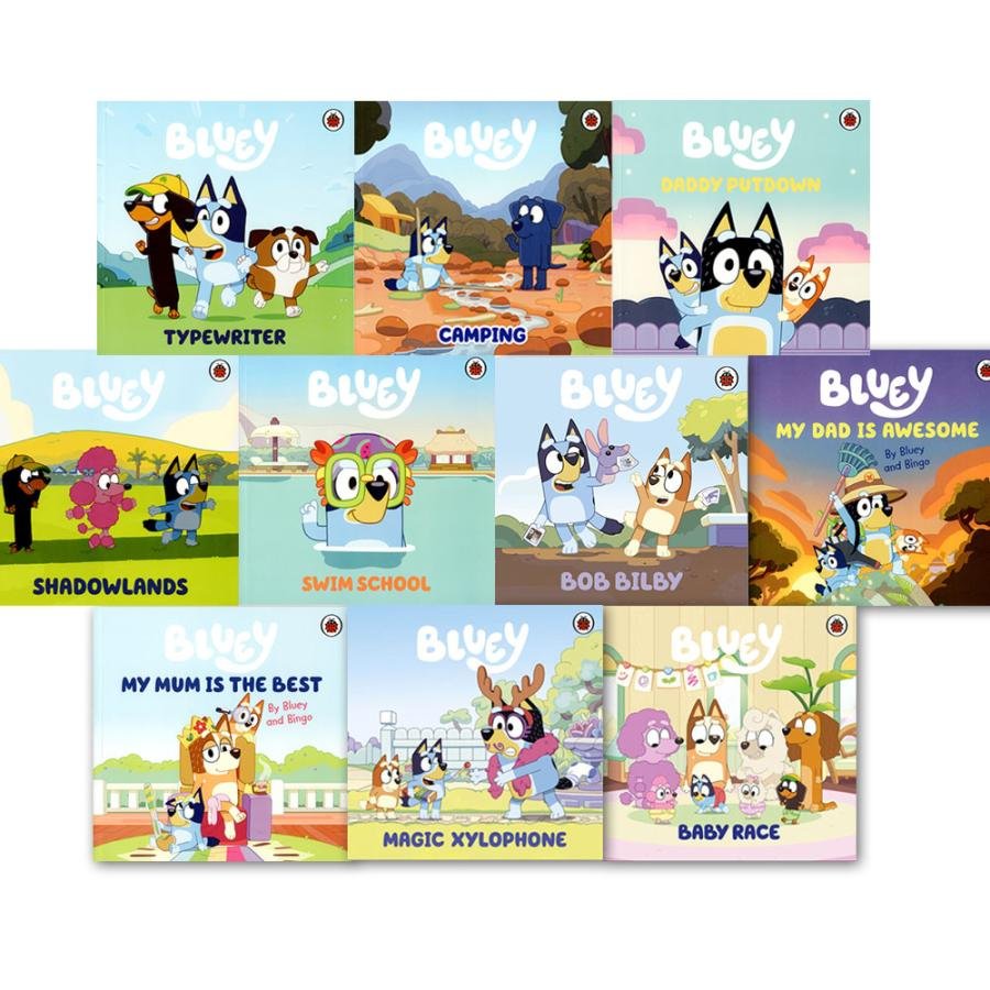 ブルーイ 英語絵本10冊セット Bluey child books : 子供英語のぽけっと