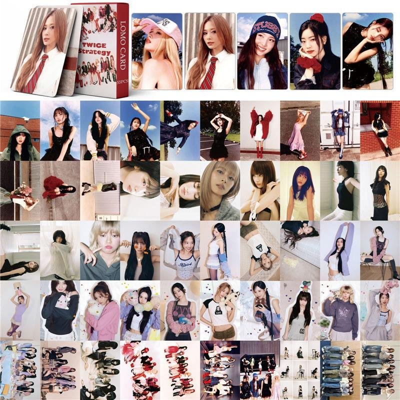 TWICEグッズ フォト カード 55枚 セット トレカ トゥワイス 写真 全員