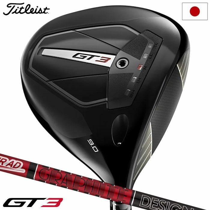 ゴルフ クラブ タイトリスト GT3 ドライバー メンズ 右用 テンセイ