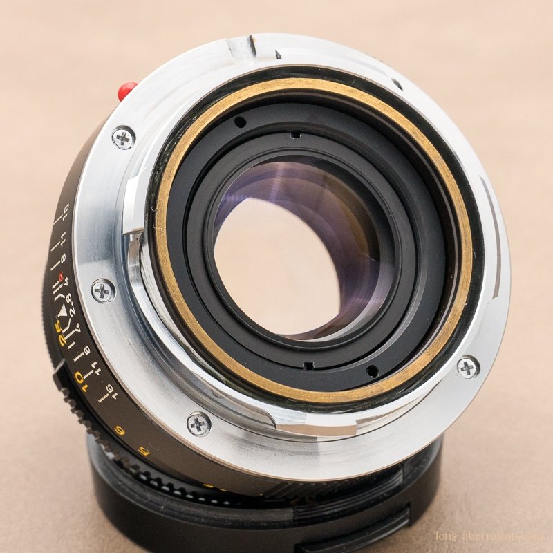 標準】MINOLTA M-ROKKOR 40mm F2 外観レビュー | 収差Love