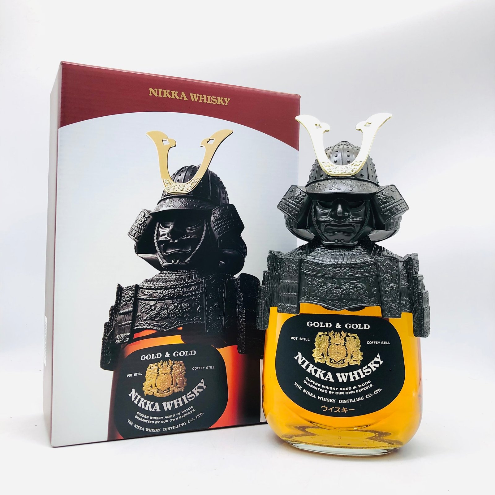 NIKKA ニッカ G&G 白鉄キャップ 戦国武将 鎧兜 750ml – お酒の通販なら