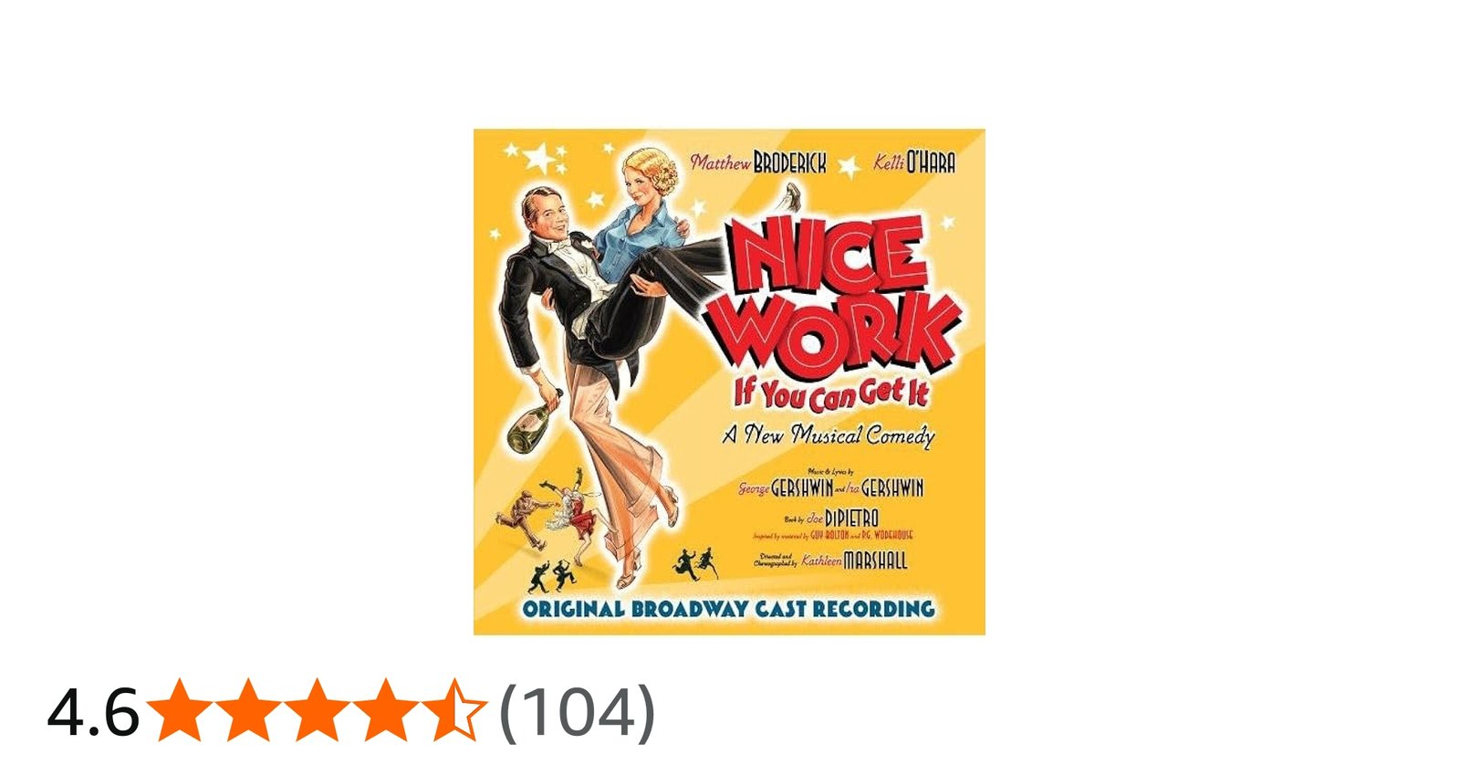 Amazon.co.jp: Nice Work If You Can Get It: A New Musical Comedy