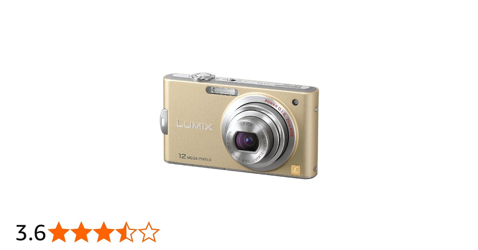 Amazon.co.jp: Panasonic LUMIX FX60 Luxe Gold DMC-FX60-N Digital