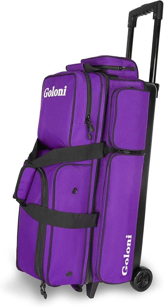 Amazon.co.jp: Goloni 3ボールボウリングバッグ キャスター付き