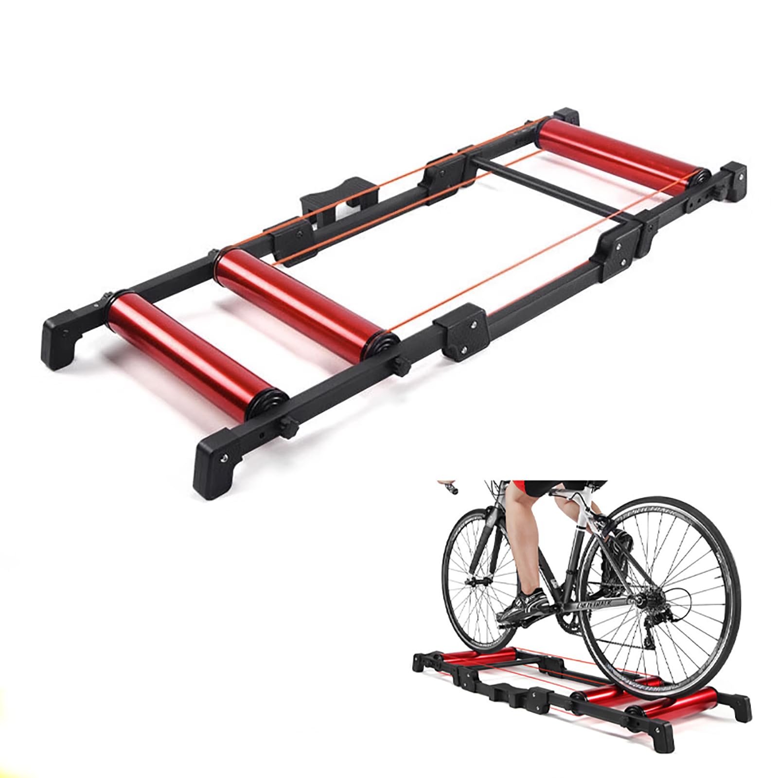 Amazon.co.jp: REBOTZ 自転車ローラー台 自転車トレーニング 3本