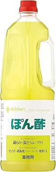 Amazon.co.jp: ミツカン 業務用 ぽん酢 1.8L×2本 [ ぽん酢 ポン酢