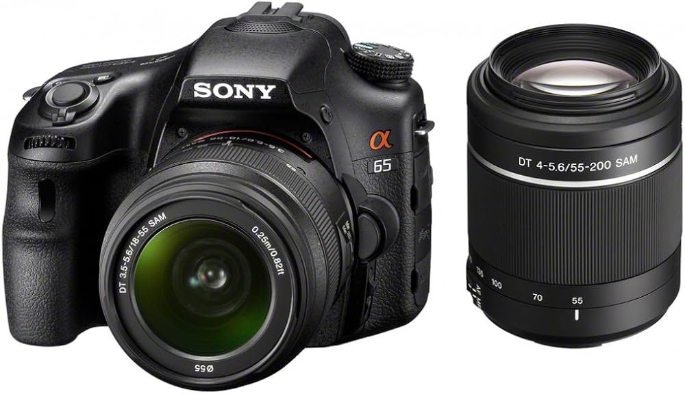 Amazon | SONY ミラーレス一眼 α65 ダブルズームレンズキット DT 18