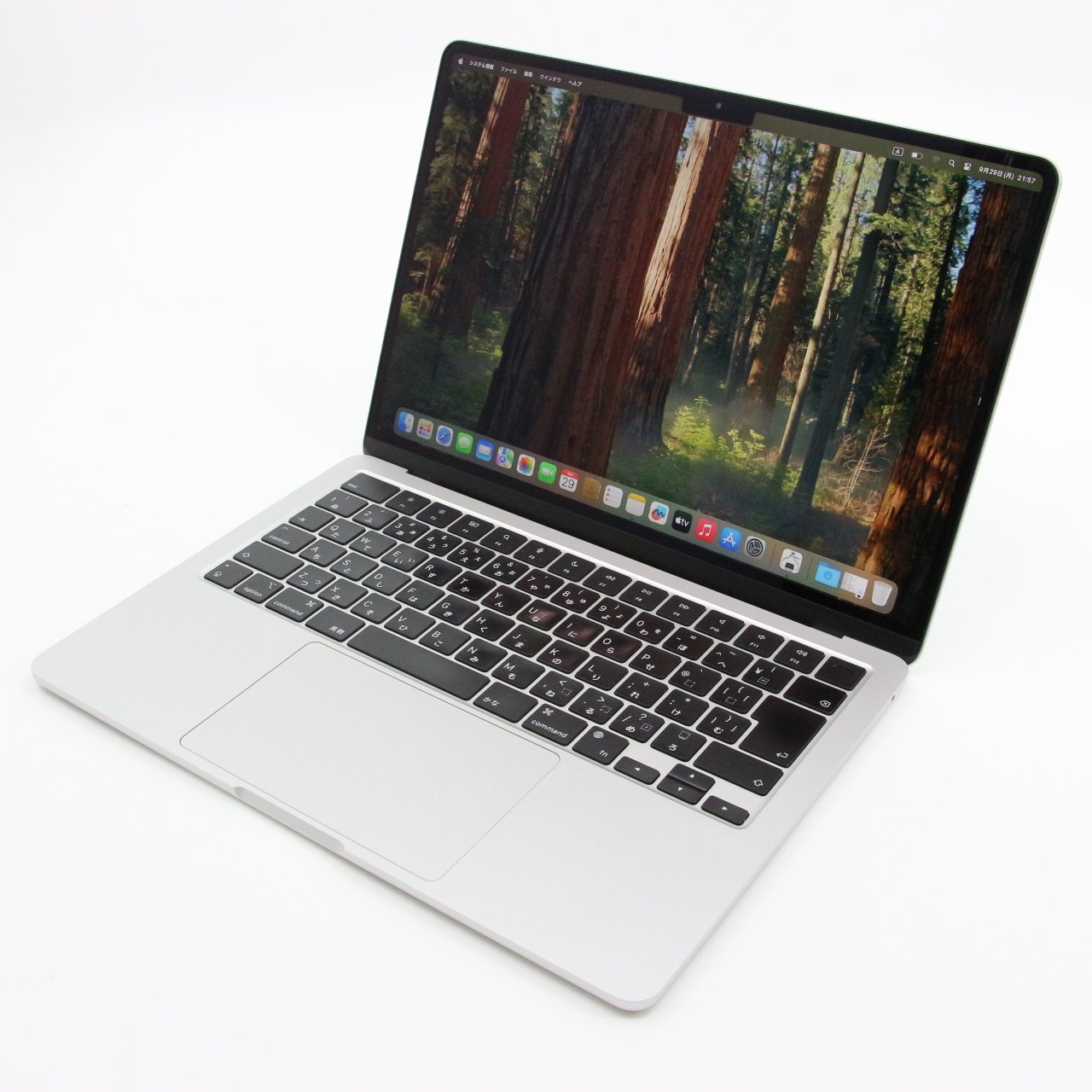MacBook Air (M2, 2022) / Apple M2 / 8GB / SSD 512GB(シルバー
