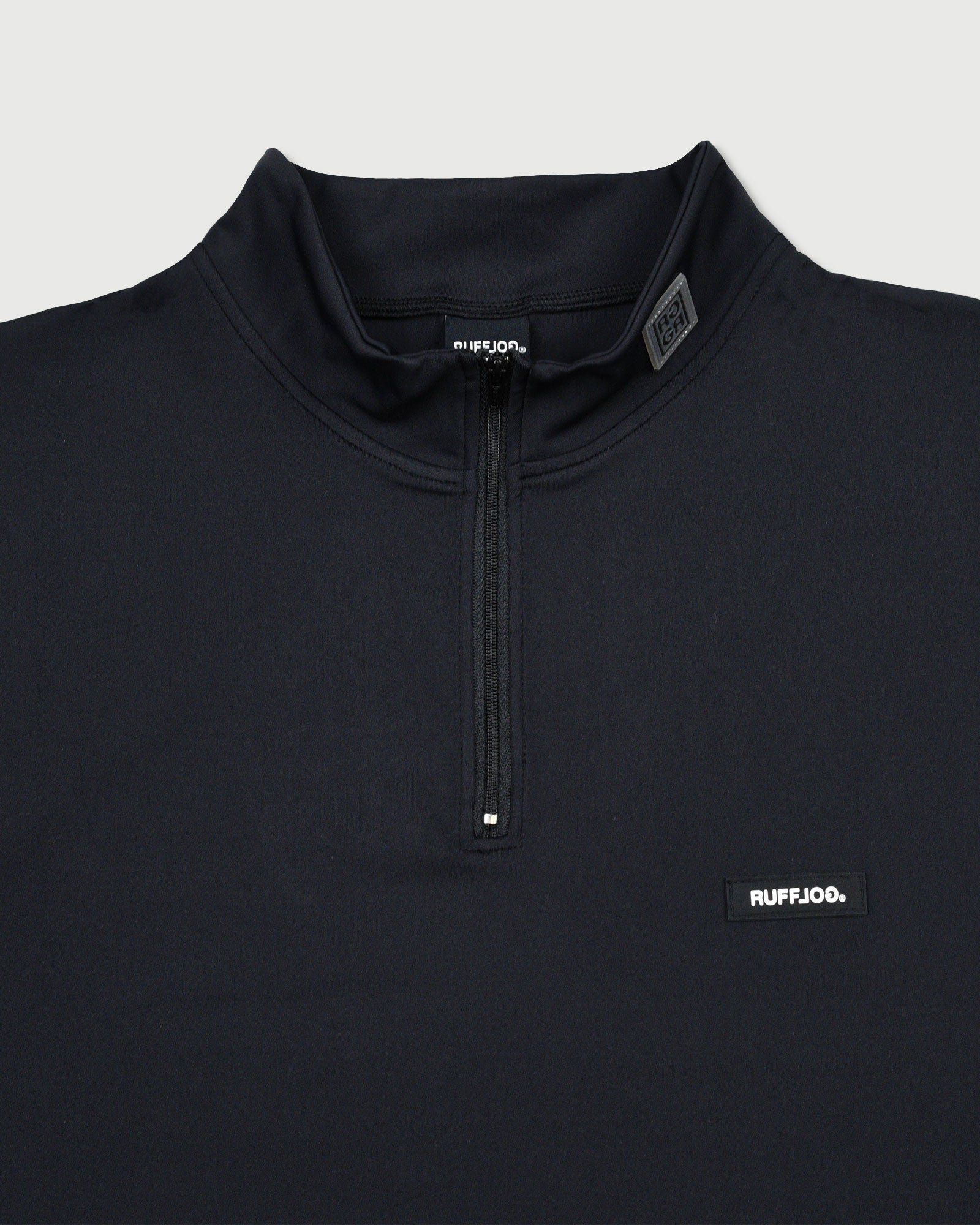 HALF ZIP MOCK NECK SHIRTS – RUFFLOG