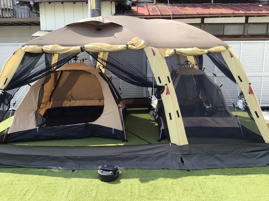 DOD（ディーオーディー）よりワンタッチカンガルーテントが新入荷致し
