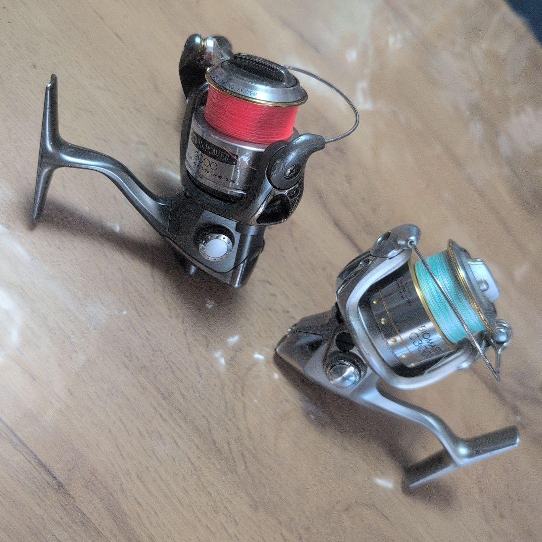 SHIMANO TWINPOWER 2000 ＆ BIOMASTER C3000 P-1-SHMO-TWNPOW-C3000-