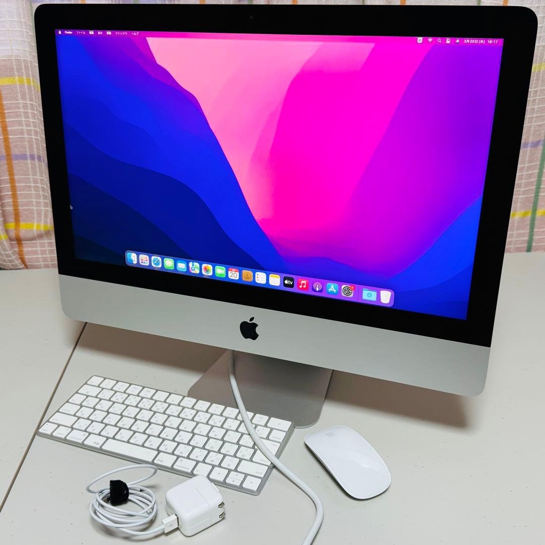 【極美品】iMac アップル　アイマックA1418　デスクトップパソコン　K13 Amazon.co.jp: デスクトップパソコン アップル i-Mac A1418 2017モデル