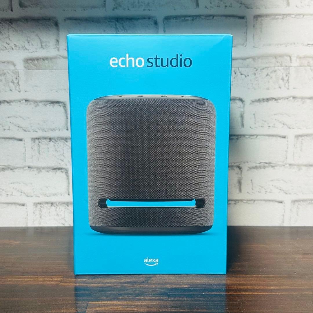 【新品未開封】Amazon Echo Studio スマートスピーカー Amazon | Echo Studio - Echo史上最高音質のスマートスピーカー with