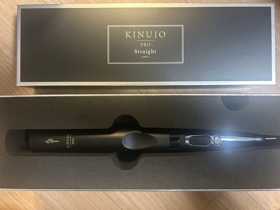 新品KINUJO PRO ストレートヘアアイロン KP001 KINUJO（絹女） 【保証付】【国内正規品】KINUJO PROストレートヘア