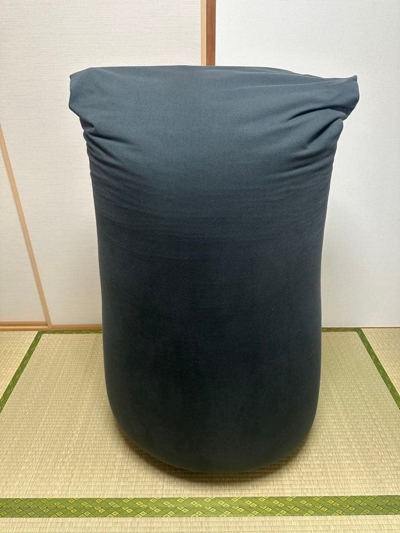 yoibo ブラック ビーズクッション M535-2 ビーズクッション Yogibo Drop(ヨギボー ドロップ) ブラック