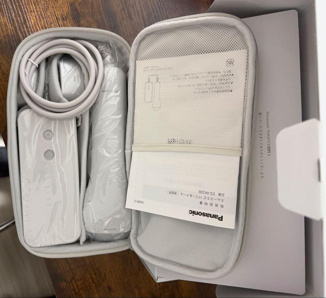 Panasonic 脱毛器 ES-WG0B パナソニック 光エステ スムースエピ ハイパワー・肌へのやさしさ | 特長 光エステ スムースエピ パワー