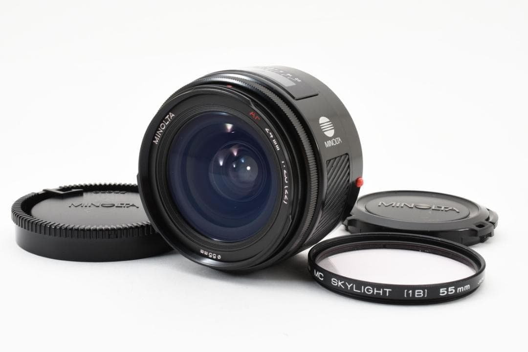 【超広角名玉】MINOLTA AF 24mm F2.8 Aマウント SO314 Aマウントの広角単焦点レンズ ミノルタ「AF 24mm F2.8(22)」 – カメトリ
