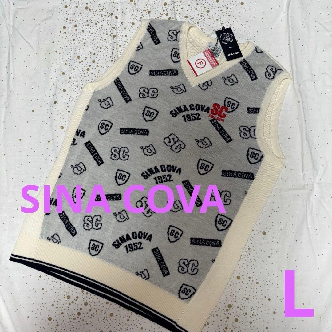 【新品】シナコバ　SINA COVA、上質なウール　ベスト、L SINA COVA（シナコバ） ☆2025 春夏 新作・30%OFF・ シナコバ