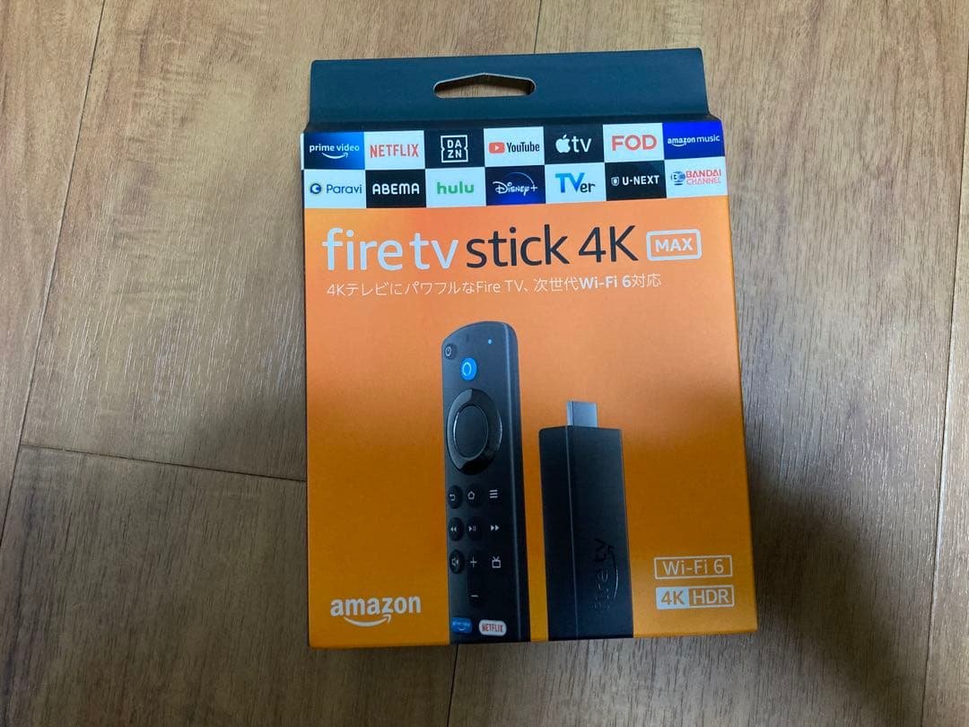 Amazon Fire TV Stick 4K Max 新品未使用 未開封 新品未開封 Amazon Fire TV Stick 4K Max アマゾン fire tv 4k max