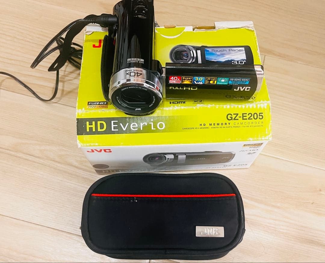 JVC HD Everio GZ-E205 ビデオカメラ ハイビジョンメモリームービーGZ-E345製品情報 | JVC