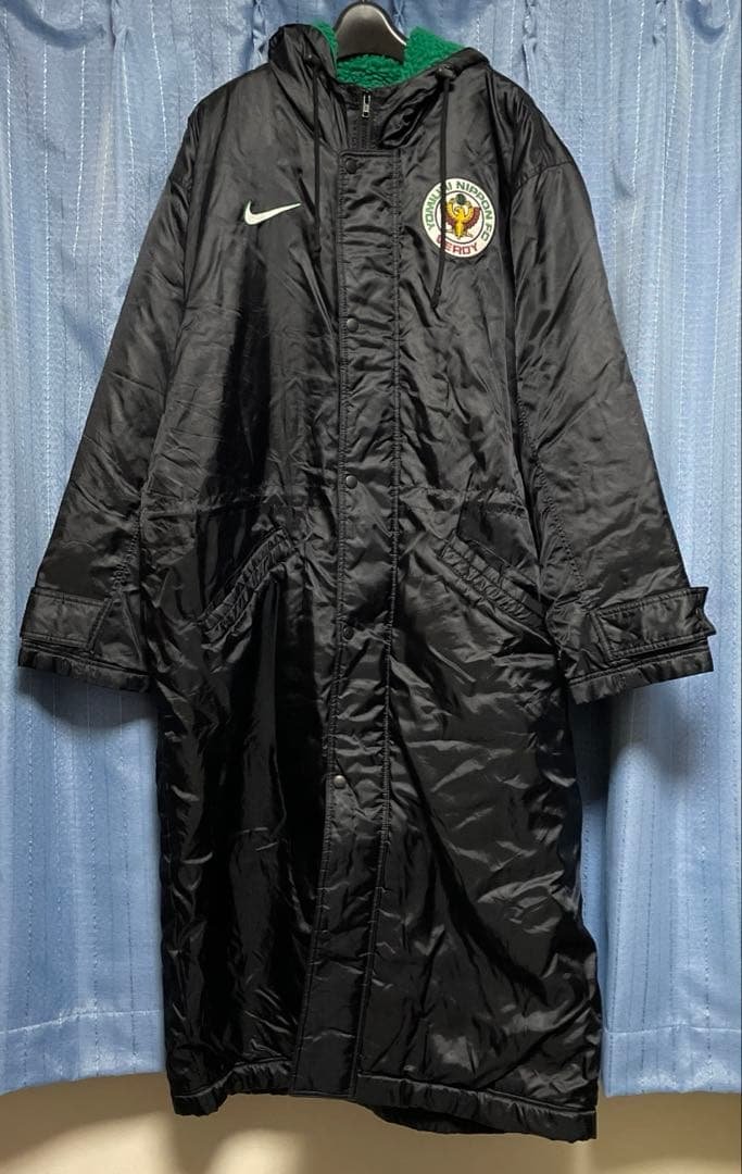 90s ナイキ 読売ヴェルディ ベルディ川崎 銀タグ ベンチコート Jリーグ
