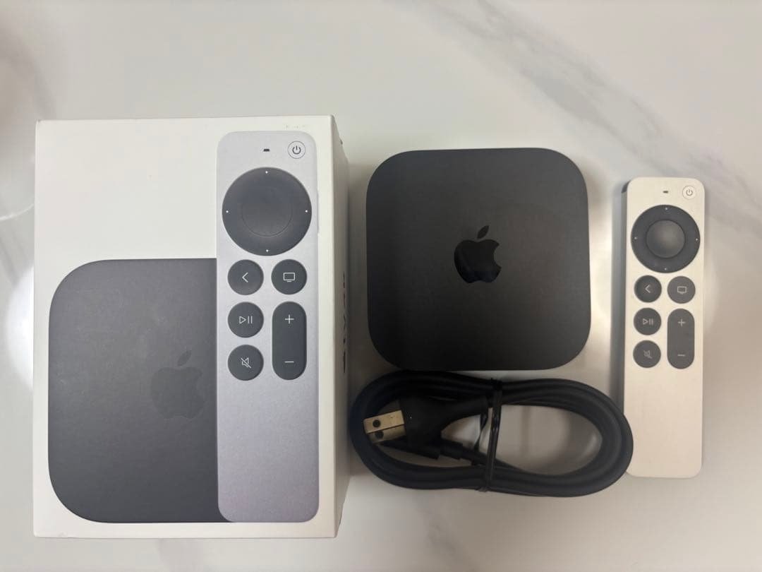【美品】AppleTV 4K 第3世代　64GB Apple TV 4K 64GB（第3世代）Wi-Fiモデル [整備済製品] - Apple（日本）