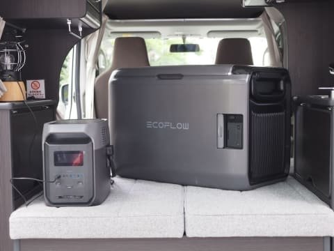 エコフロー、車中泊に適したポータブルエアコンと冷蔵庫 - 家電 Watch