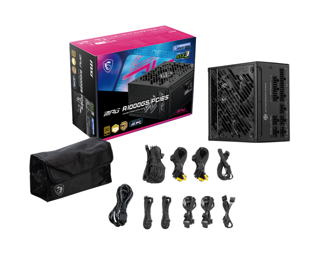 MPG A1000GS PCIE5 | Power Supply｜MSI
