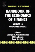 Handbook of the Economics of Finance | Volume 1, Part A: Corporate