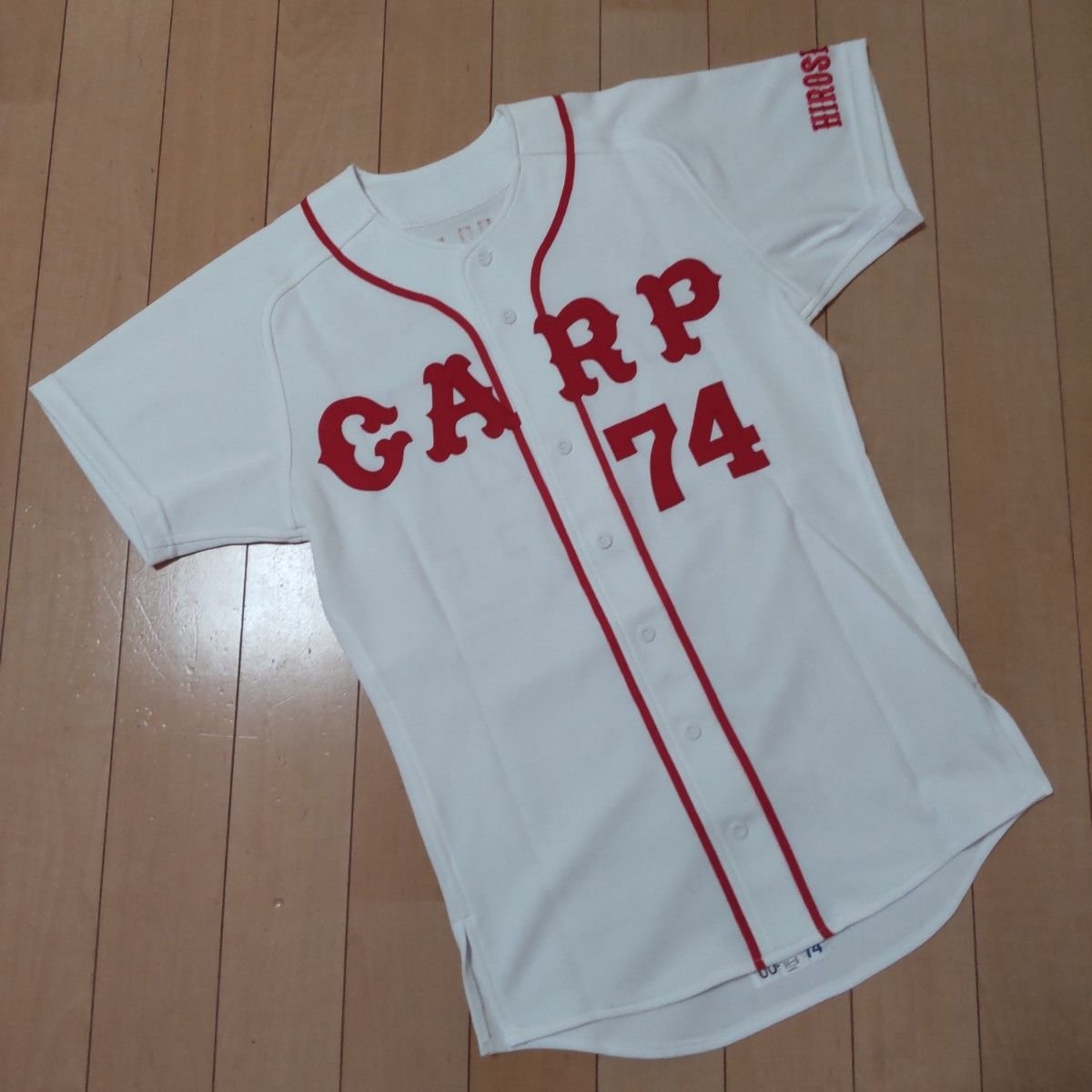 ミズノプロ 達川光男 プロモデル ユニフォーム Lサイズ 広島東洋カープ