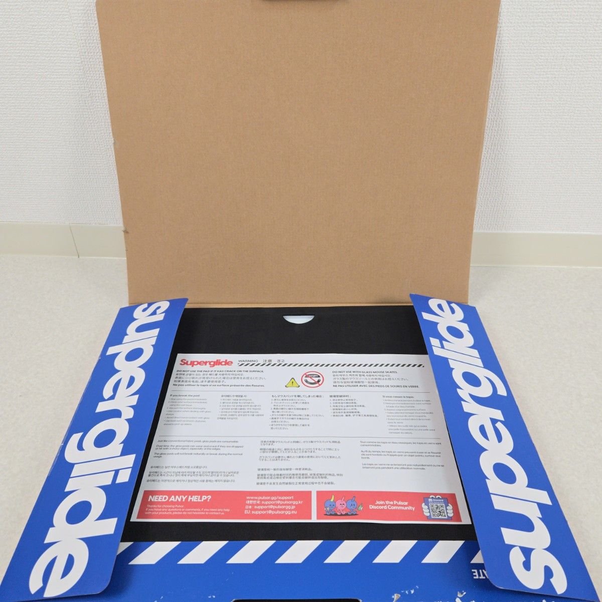 Pulsar Superglide 2 ガラスマウスパッド L 白 スパグラ｜Yahoo!フリマ