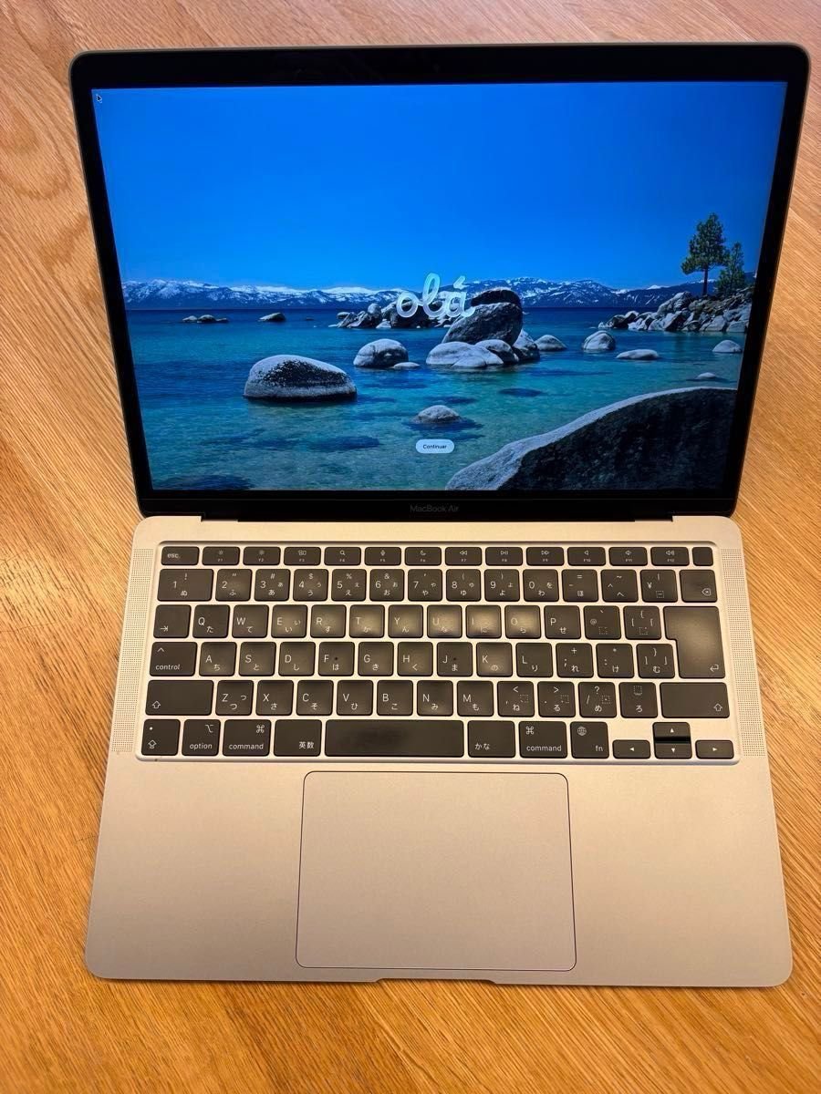 MacBook Air 2020 M1 8GB 256GB スペースグレイ 外箱 充電器付き