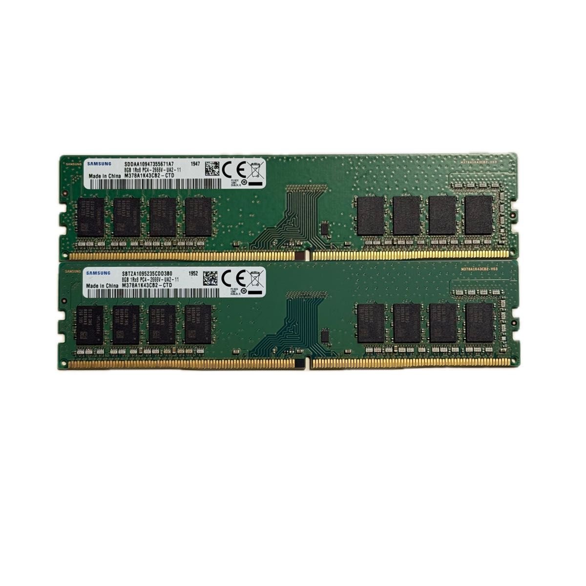 メモリ 16GB(8GB×2枚) PC4-2666V DDR4 デスクトップ PC｜Yahoo!フリマ