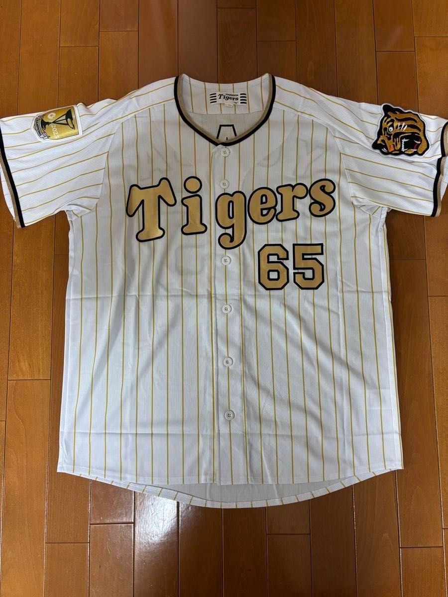 阪神タイガース 木浪聖也 ユニフォーム 2023 チャンピオンエンブレム付