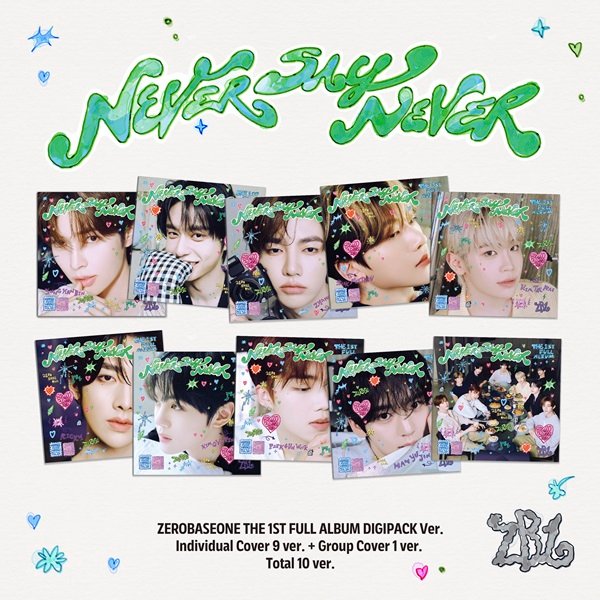 ZEROBASEONE THE 1ST FULL ALBUM [NEVER SAY NEVER] 日本限定特典付き