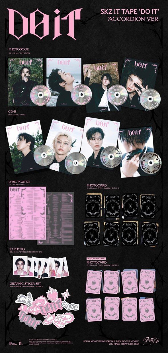 Stray Kids 『SKZ IT TAPE 'DO IT'』2025年11月リリース
