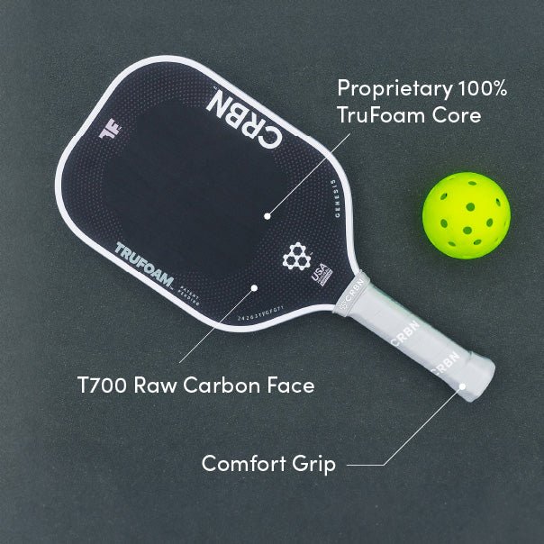 CRBN¹ TruFoam Genesis (Elongated, Long Handle) | CRBN Pickleball